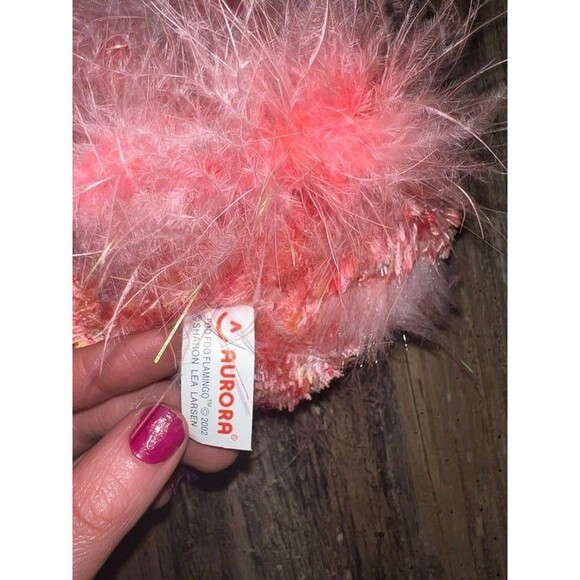 Aurora foo foo flamingo Plush, Ganz fancy flamingo, m&m flamingo bank  jar - Picture 4 of 10